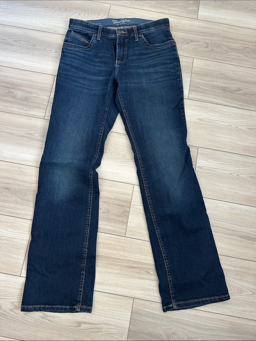Wrangler Q baby jeans size 9x34